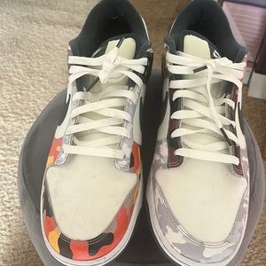 Nike Dunks Low SE Sail Multi Camo